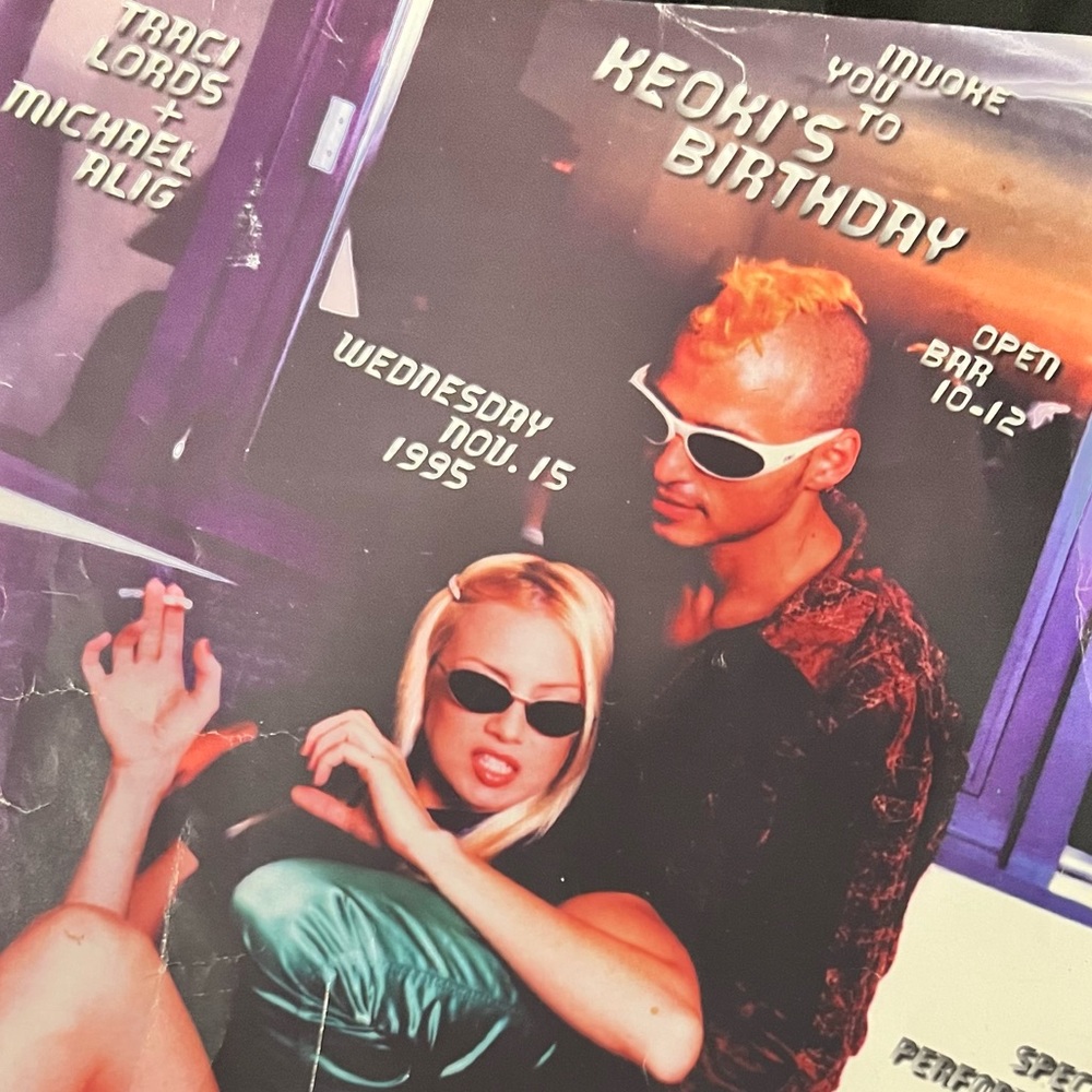SuperStar DJ Keoki - Traci Lords - Michael Alig - Disco 2000 - Club Kids -